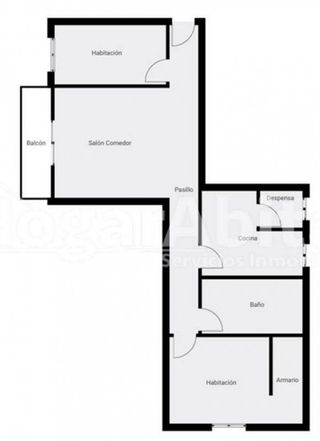 Piso en venta en El Castellar-L´Oliveral en Valencia