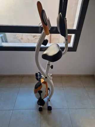 Ultrasport F-Bike Bicicleta Estática Plegable