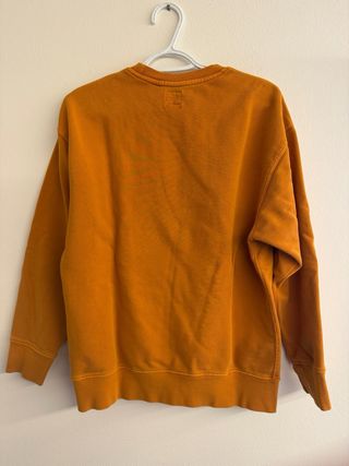 Felpa Levi's arancione con logo