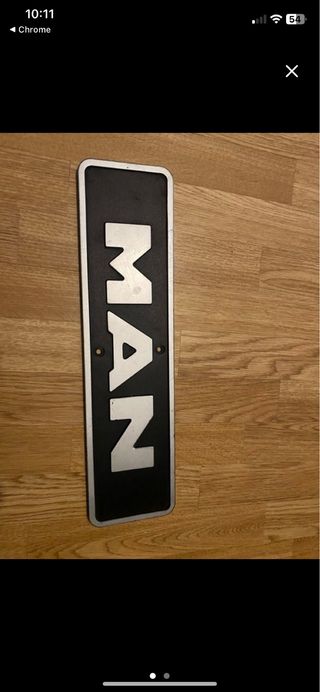 Placa MAN Negociable