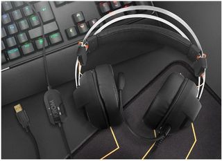KROM KODE - Auriculares Gaming con micrófono, Soni