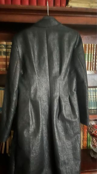 Abrigo de fiesta negro