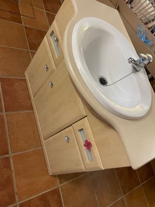 Mueble de baño lavabo integrado