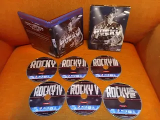 Rocky Saga Completa Blu-ray originale 6 dischi