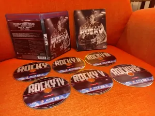 Rocky Saga Completa Blu-ray originale 6 dischi