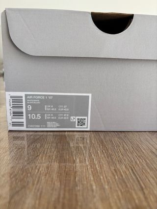 Nike Air Force 1 Blancas Talla 42