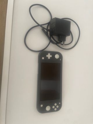 Nintendo Switch Lite Gris + Cargador