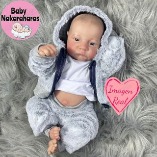 Set neonato reborn in silicone, bambole gemelle