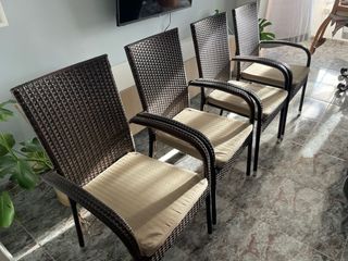 Set 4 Sillas Exterior