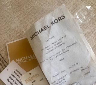 Bolso Michael Kors Avril Marrón