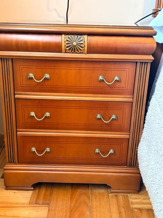 Conjunto dormitorio madera