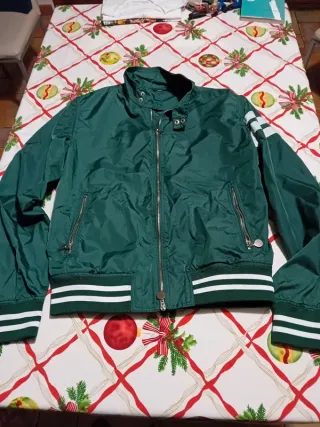 Giubbino verde bomber 14 anni