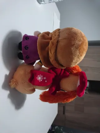 Peluche Ana Frozen y Perra Dama y Vagabundo