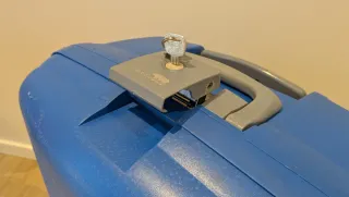 Maleta grande azul 100L