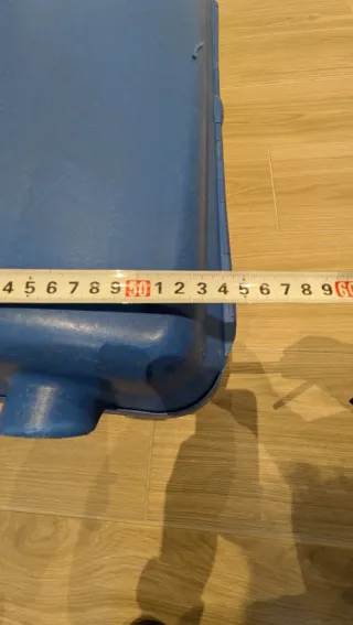 Maleta grande azul 100L