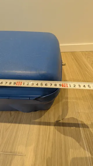 Maleta grande azul 100L