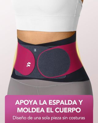Fitomo Faja Lumbar Hombre Mujer con Almohadilla de