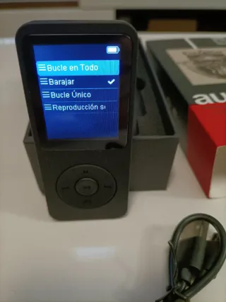 Reproductor MP4 Negro