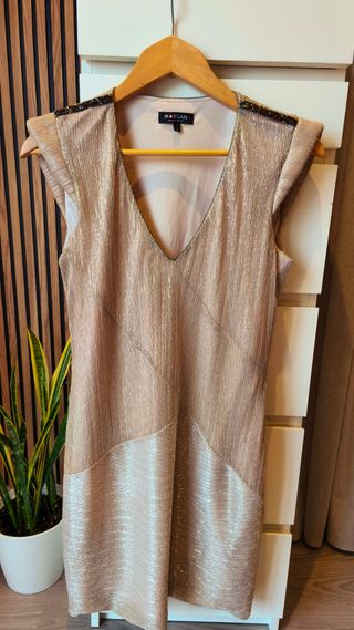 Vestido Morgan champagne talla L