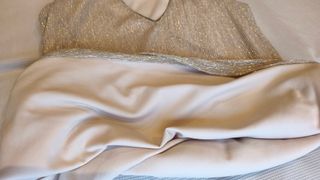 Vestido Morgan champagne talla L