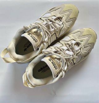 Zapatillas Adidas Beige/Blanco Talla 38