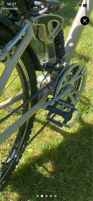 Bicicleta eléctrica paseo como nueva