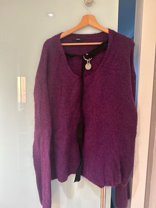 Jersey Diesel Lana Alpaca Morado