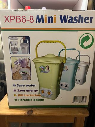 Mini Lavadora XPB6-8 Portátil