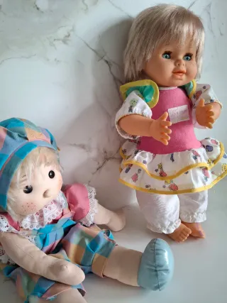 Muñecas de tela y Jesmar