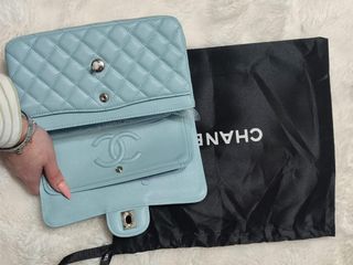 Borsa Chanel Blu e Argento