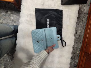 Borsa Chanel Blu e Argento
