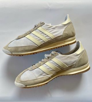 Zapatillas Adidas Talla 38 Beige/Blanco