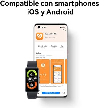 HUAWEI Band 8 Smart Watch, Diseño fino, Seguimient