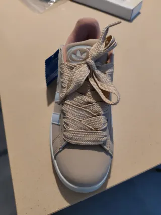 Zapatillas Adidas Campus Beige/Rosa