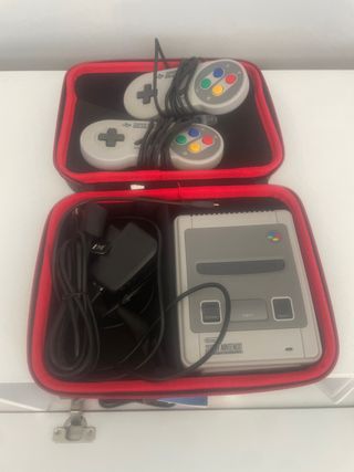 Super Nintendo Mini Consola + 2 Mandos