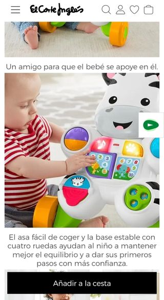 Andador Fisher price