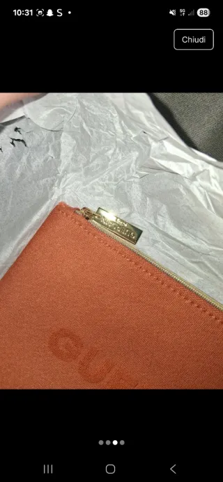 Pochette Guerlain Arancione