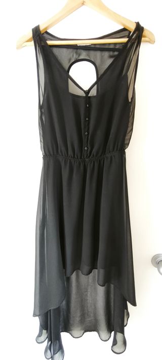 Vestido negro Pull & Bear talla S nuevo