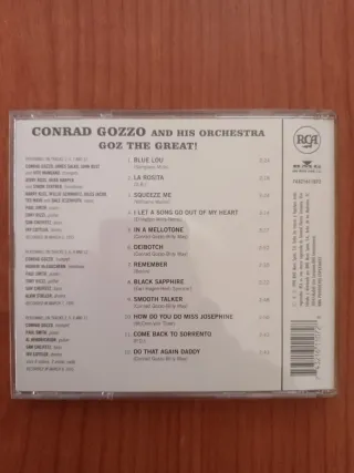 CD Conrad Gozzo and his Orchestra Jazz