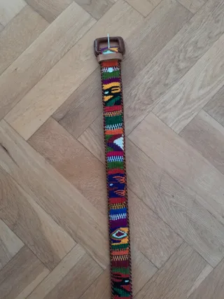 Cinturón de cuero Guatemala 100cm