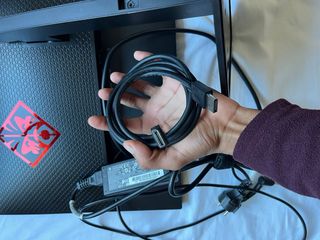 Monitor Omen 144Hz Nero e Rosso