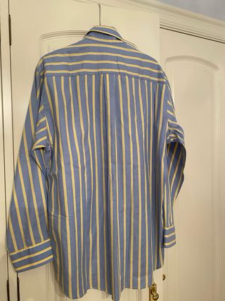 Camisa Juan Arnau Rayas Azul y Amarillo