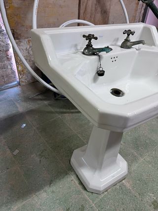 Lavabo Roca Vintage con Pedestal