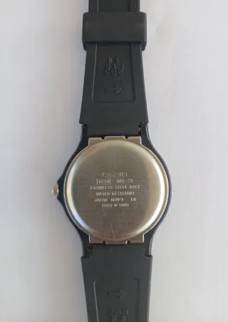 Reloj Casio Analógico Negro/Gris