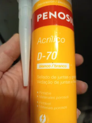 Silicona PENOSIL 22 ud. Acrílico D-70 Blanco