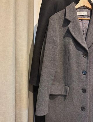 Cappotto lana e cashmere ERICH FEND grigio