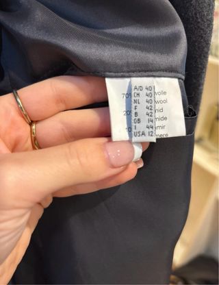 Cappotto lana e cashmere ERICH FEND grigio