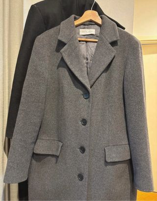 Cappotto lana e cashmere ERICH FEND grigio