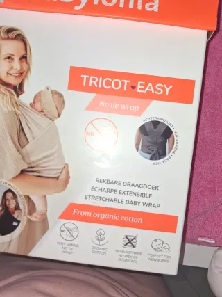 Fascia Babylonia Tricot Easy cotone organico