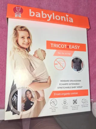 Fascia Babylonia Tricot Easy cotone organico